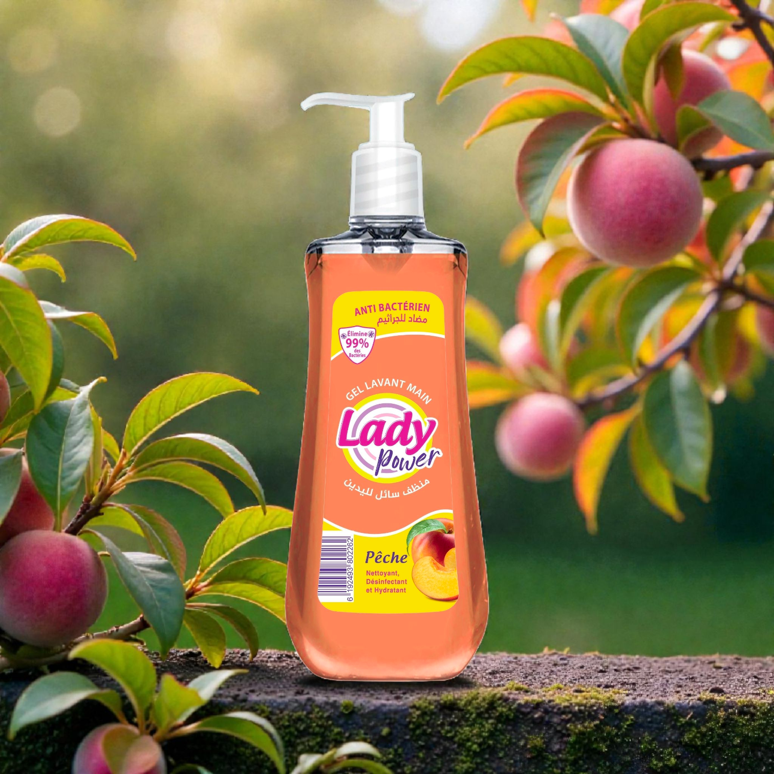 Lady Power Gel Lavant - Peach